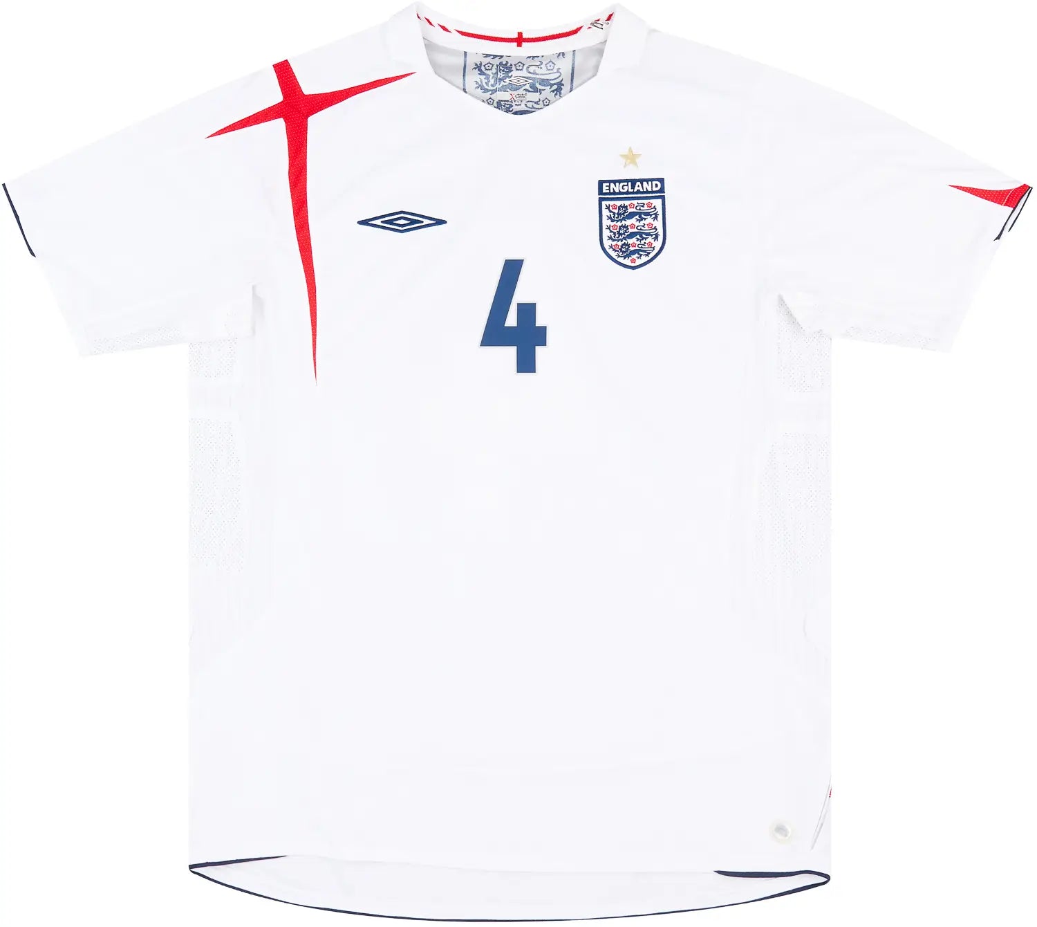 England Retro Home Kit 2006
