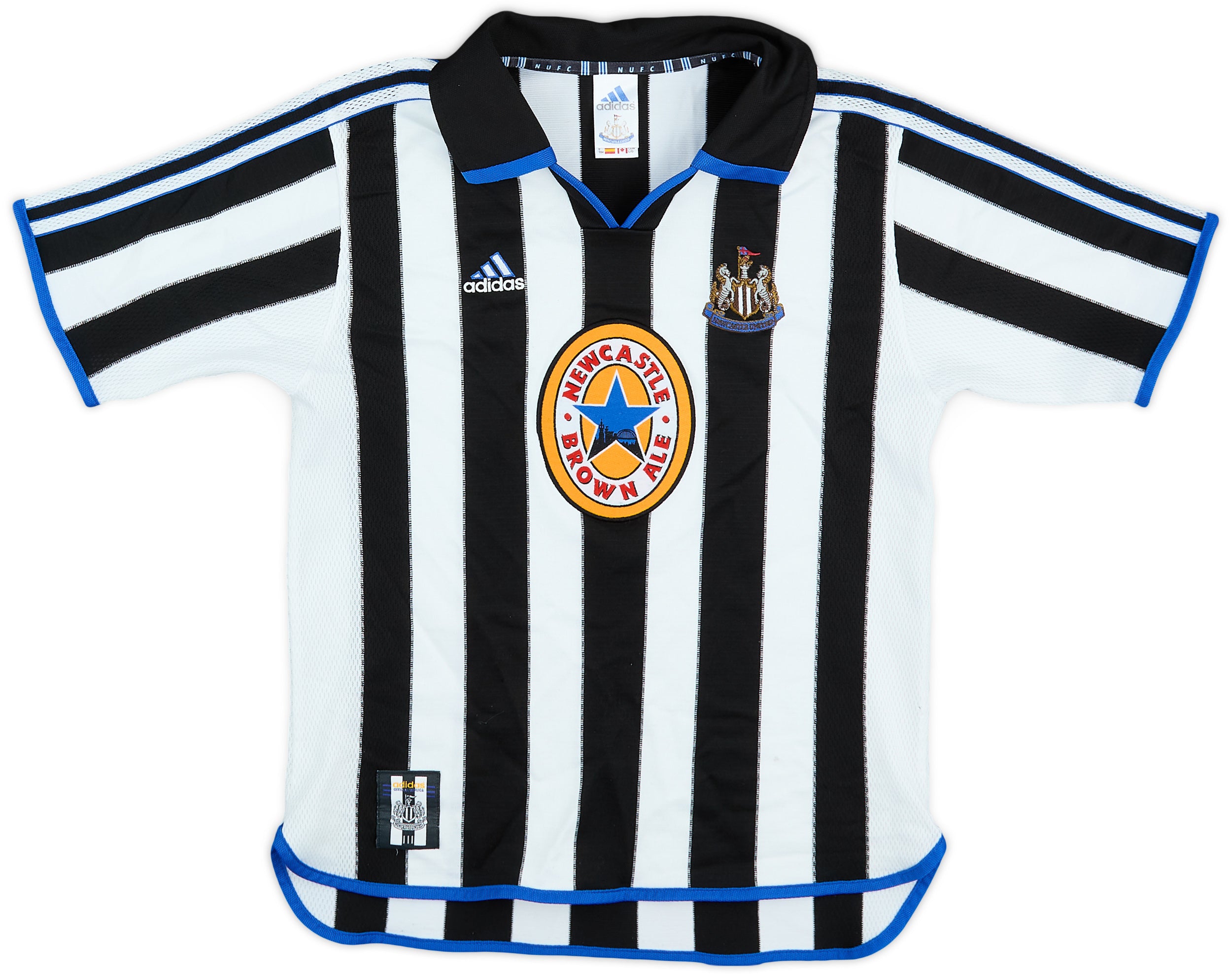Newcastle United Retro Home Kit 1999/00