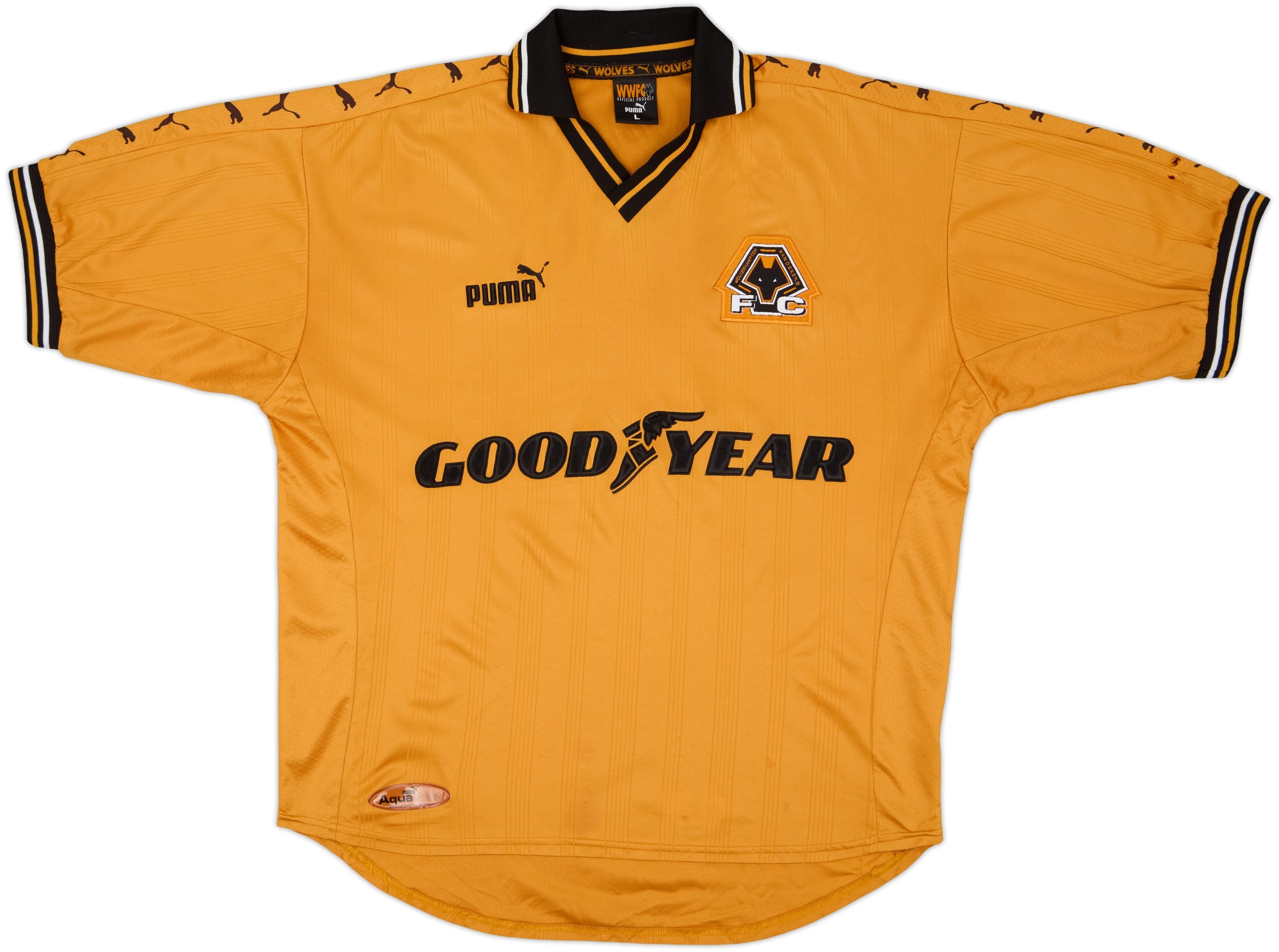 Wolverhampton Wanderers Retro Home Kit 1998/99