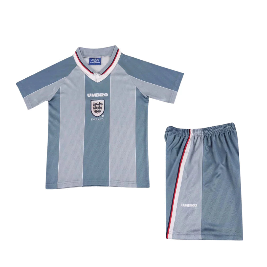 England Retro Away Kids Kit 1996