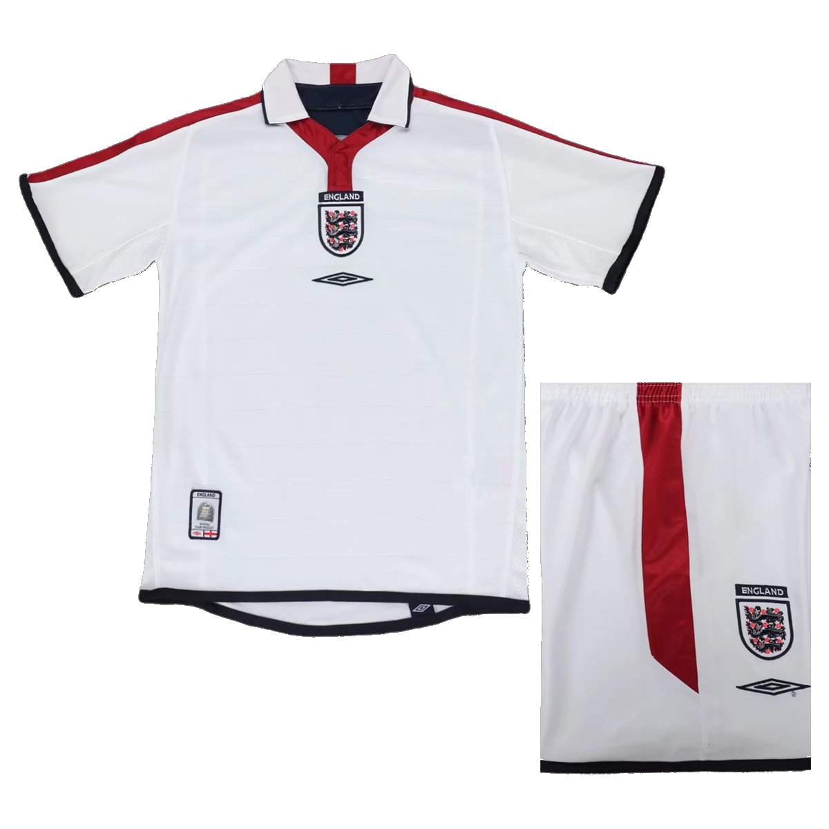 England Retro Home Kids Kit 2004