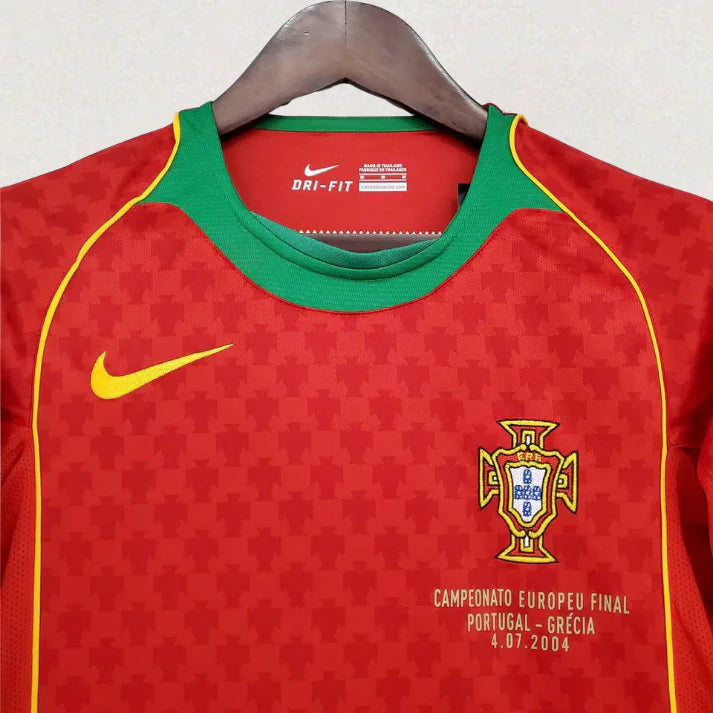 Portugal Retro Home Kit 2004-4